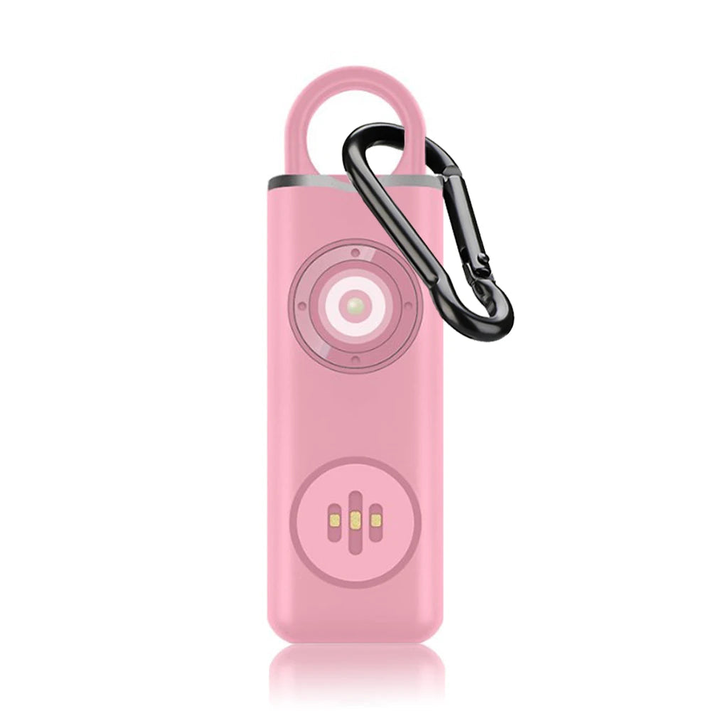 Alarme de Self-défense Rechargeable | Sirène 130 dB et Lampe Torche LED