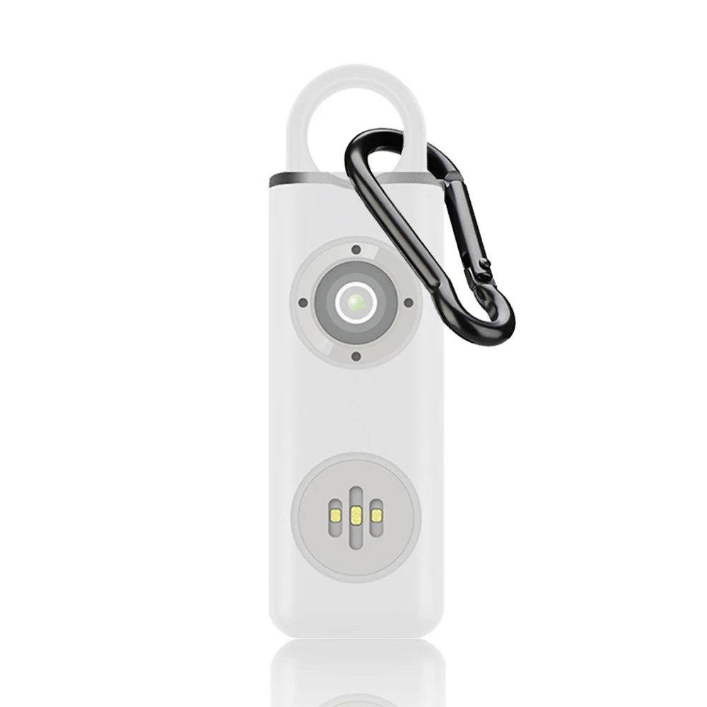 Alarme de Self-défense Rechargeable | Sirène 130 dB et Lampe Torche LED