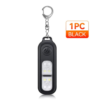 Alarme de Self-défense Rechargeable | Sirène 130 dB et Lampe Torche LED