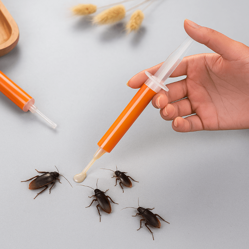 Gel Anti-Cafards Efficace à Faible Odeur | Contrôle des Nuisibles Long Terme