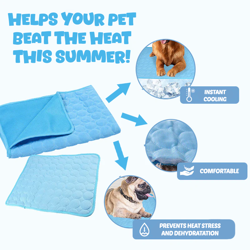 Tapis Refroidissant pour Chiens | Technologie Avancée et Sécurisée