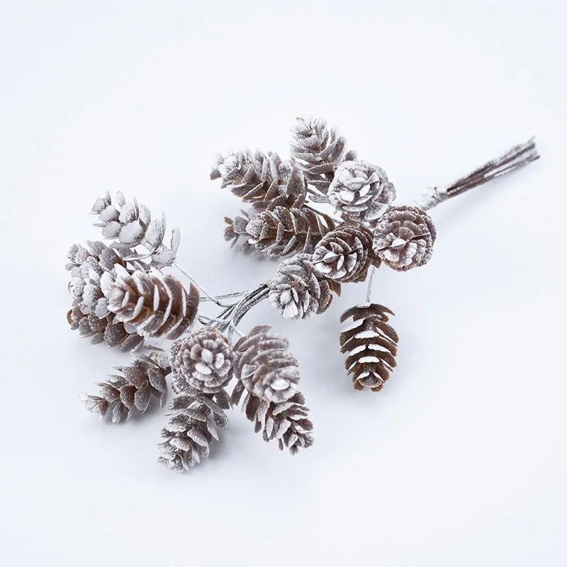 Branches Décoratives de Noël | Luxe et Réalisme pour Fêtes