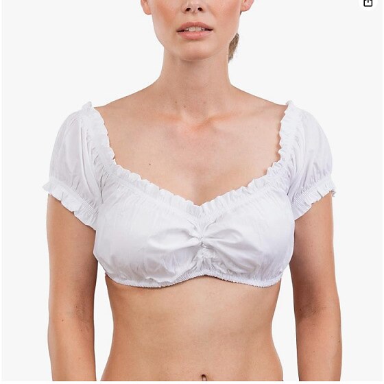 Robe Dirndl Rose avec Tablier en Dentelle | Ensemble Élégant pour Oktoberfest
