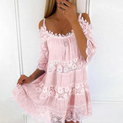Robe d'Été Femme | Élégante et Confortable en Dentelle