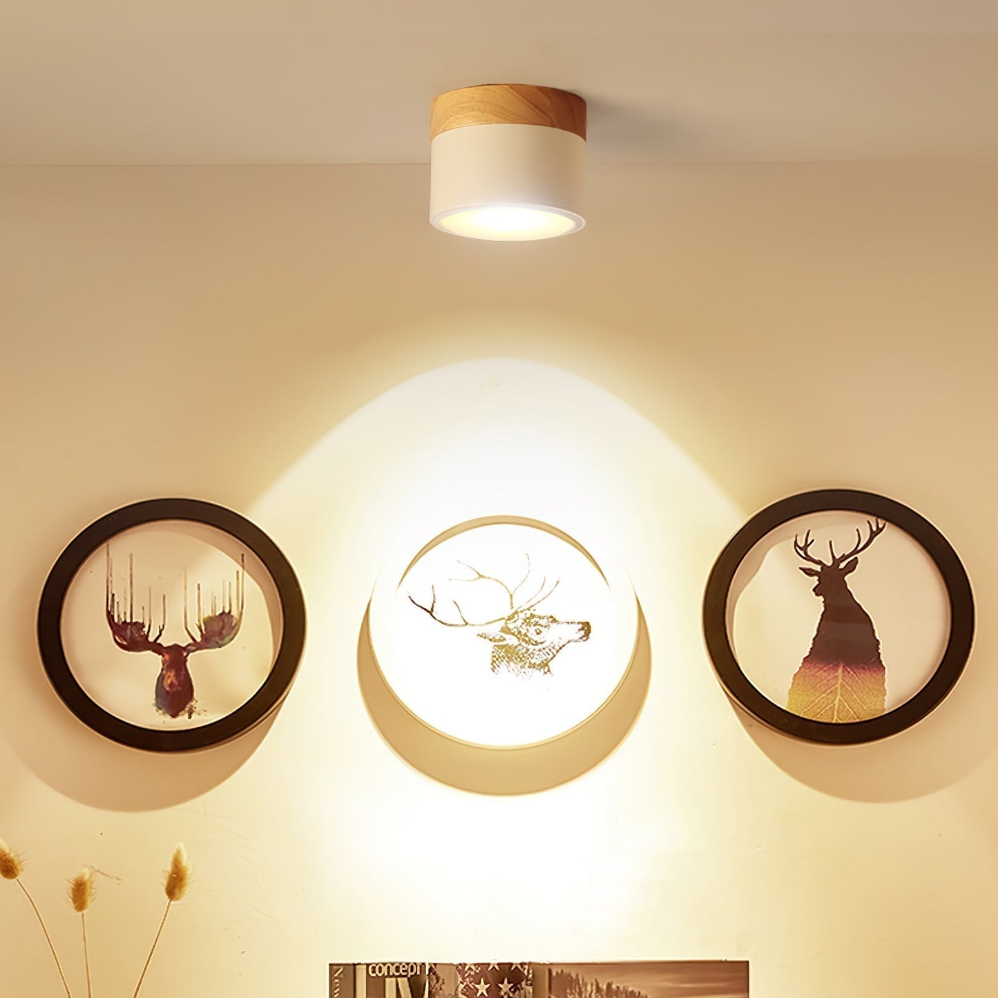 Spot de Plafond Minimaliste | Éclairage Ciblé et Design Scandinave