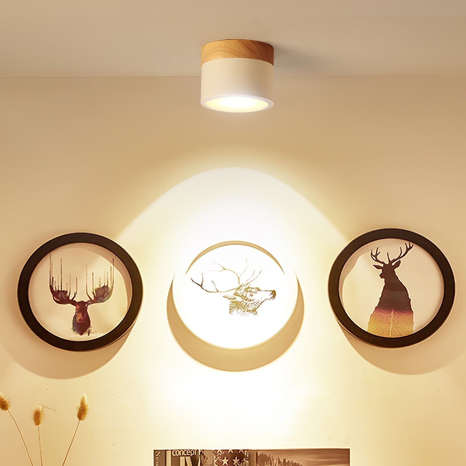 Spot de Plafond Minimaliste | Éclairage Ciblé et Design Scandinave