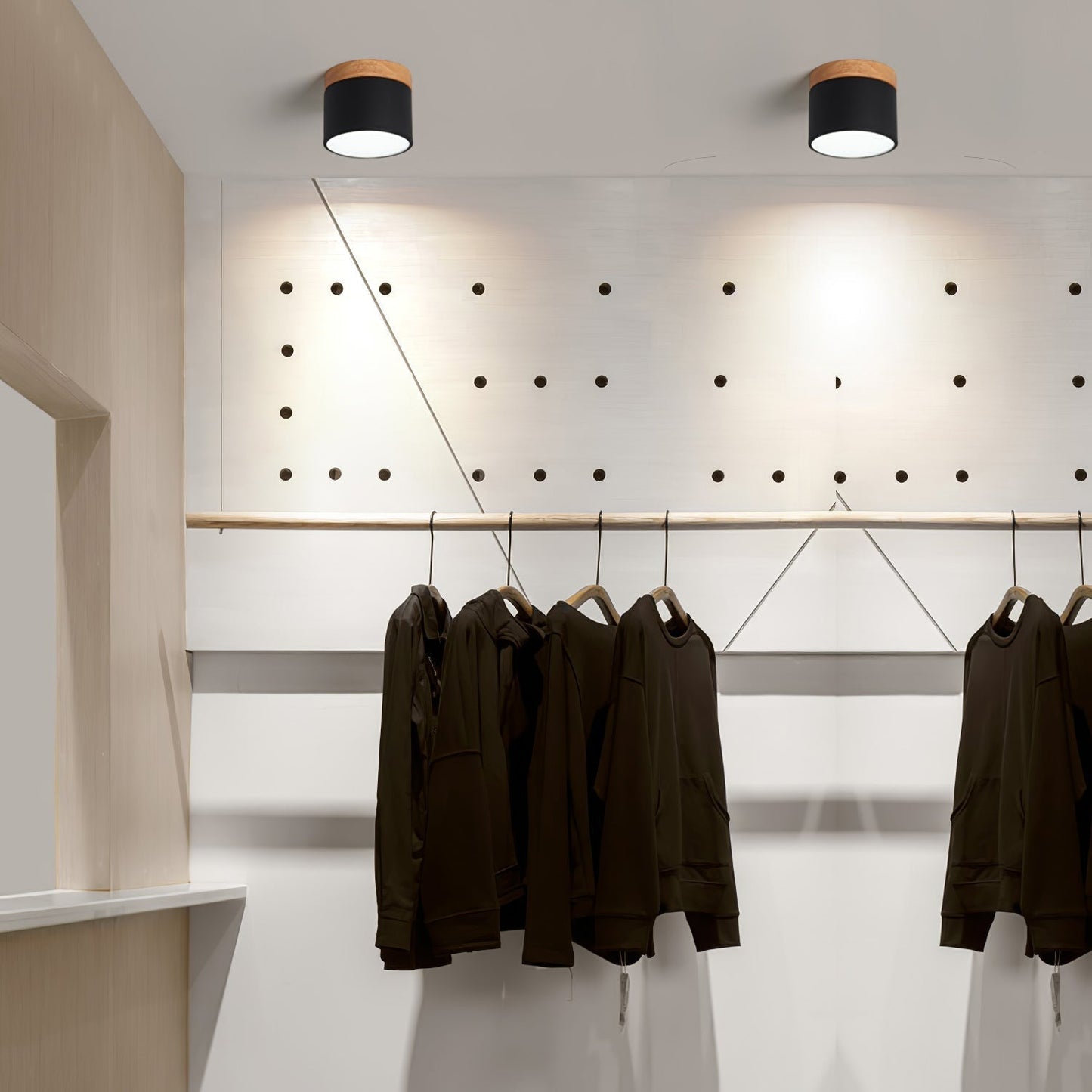 Spot de Plafond Minimaliste | Éclairage Ciblé et Design Scandinave