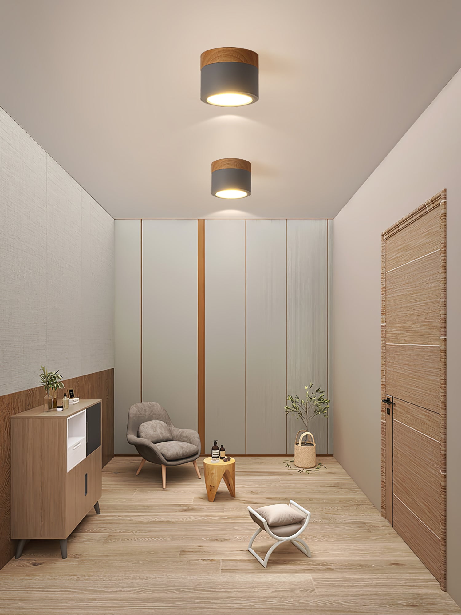 Spot de Plafond Minimaliste | Éclairage Ciblé et Design Scandinave