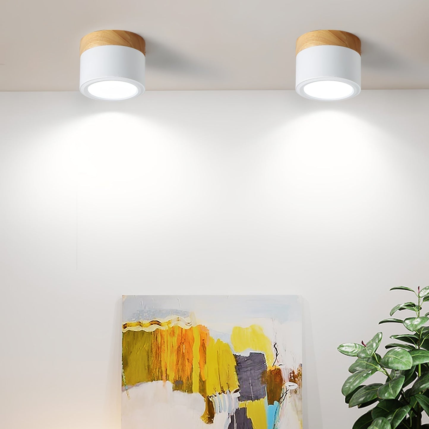 Spot de Plafond Minimaliste | Éclairage Ciblé et Design Scandinave