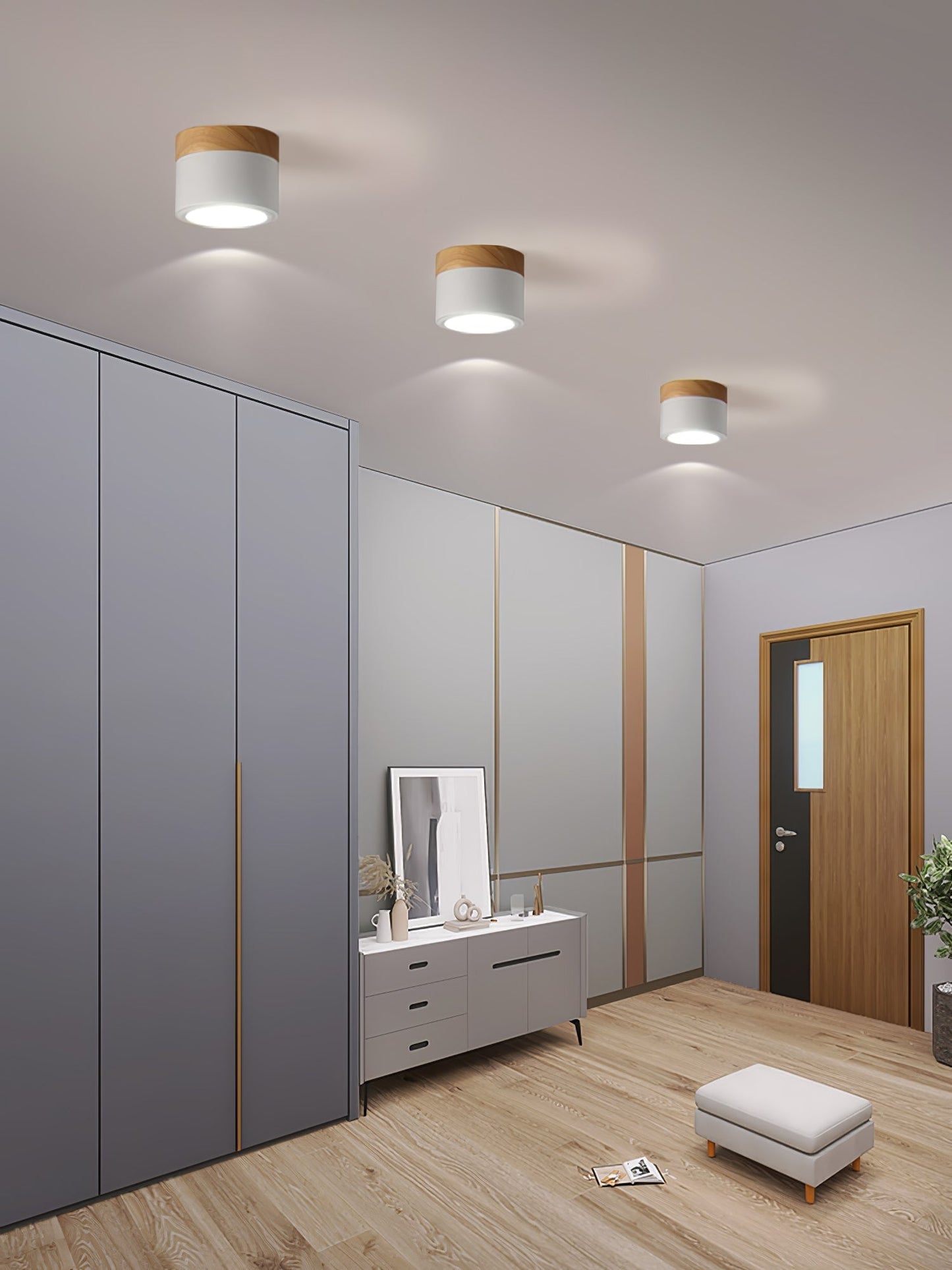 Spot de Plafond Minimaliste | Éclairage Ciblé et Design Scandinave