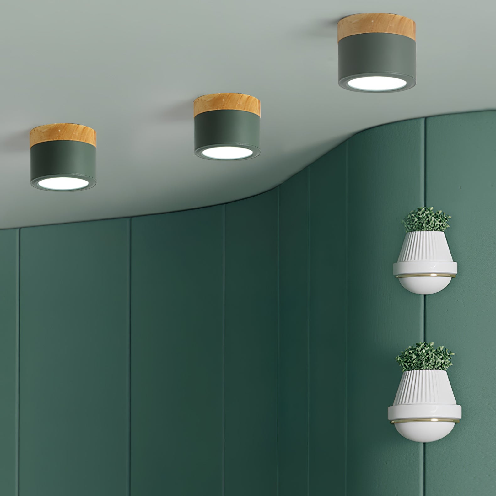 Spot de Plafond Minimaliste | Éclairage Ciblé et Design Scandinave