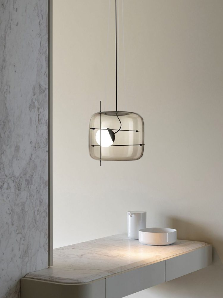 Suspension en Verre Diffusant | Ambiance Calme et Accueillante