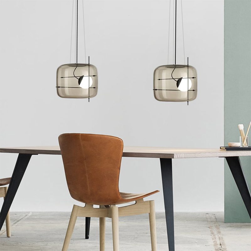 Suspension en Verre Diffusant | Ambiance Calme et Accueillante