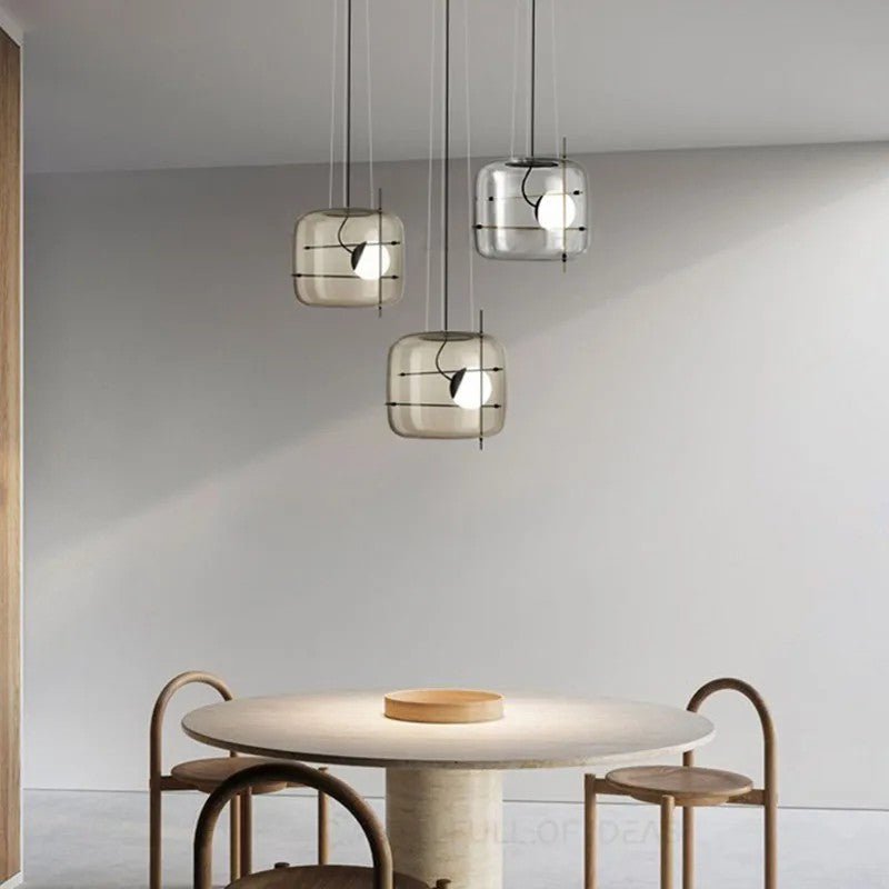 Suspension en Verre Diffusant | Ambiance Calme et Accueillante