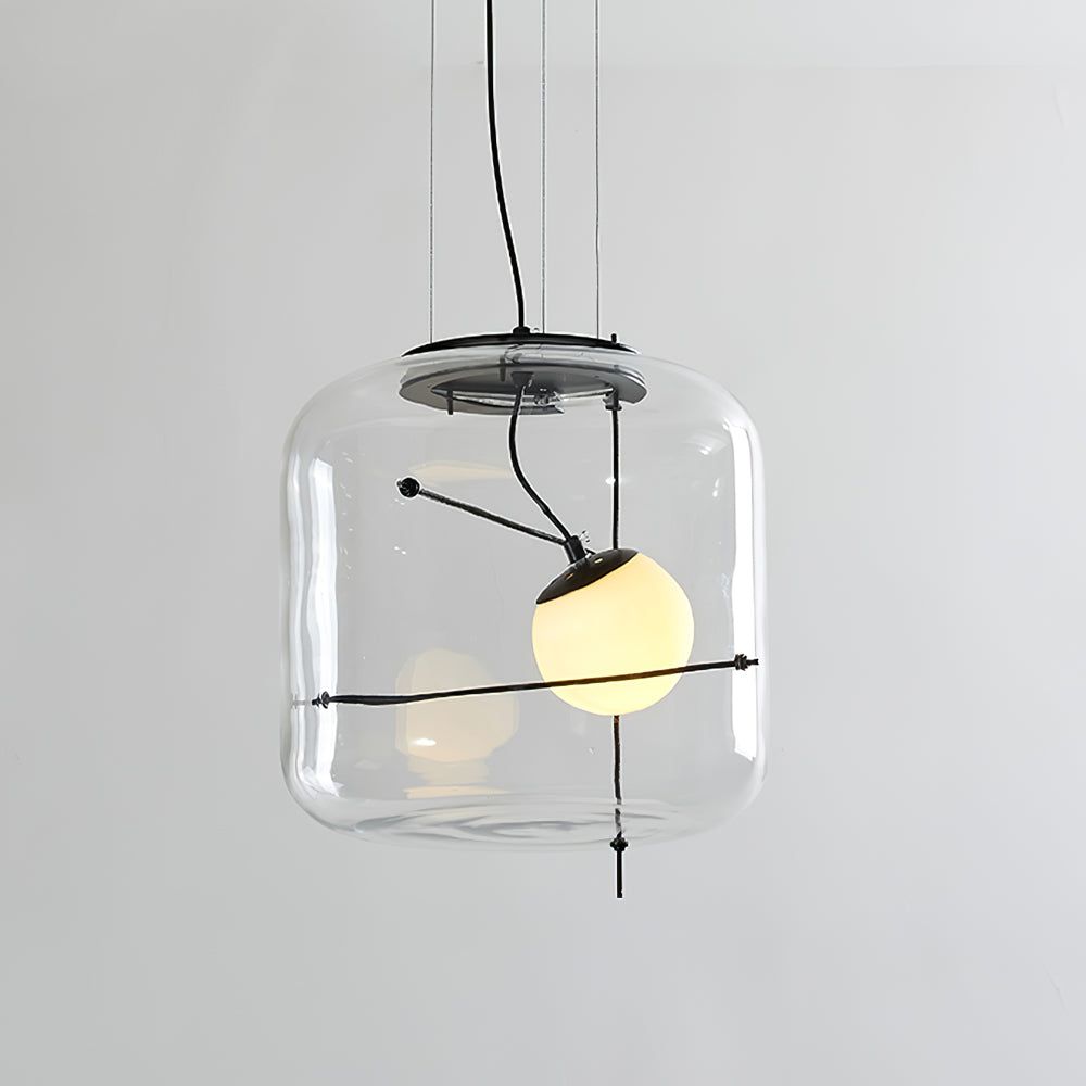 Suspension en Verre Diffusant | Ambiance Calme et Accueillante