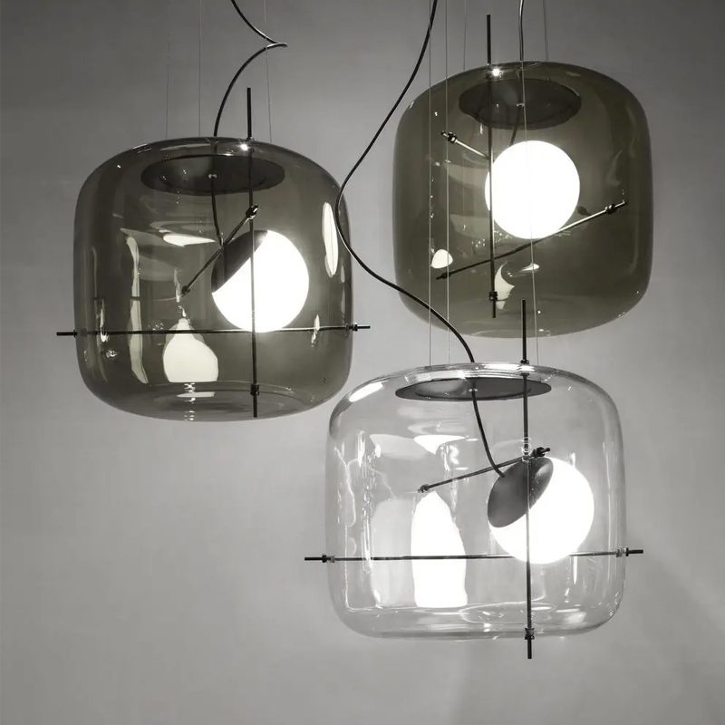 Suspension en Verre Diffusant | Ambiance Calme et Accueillante