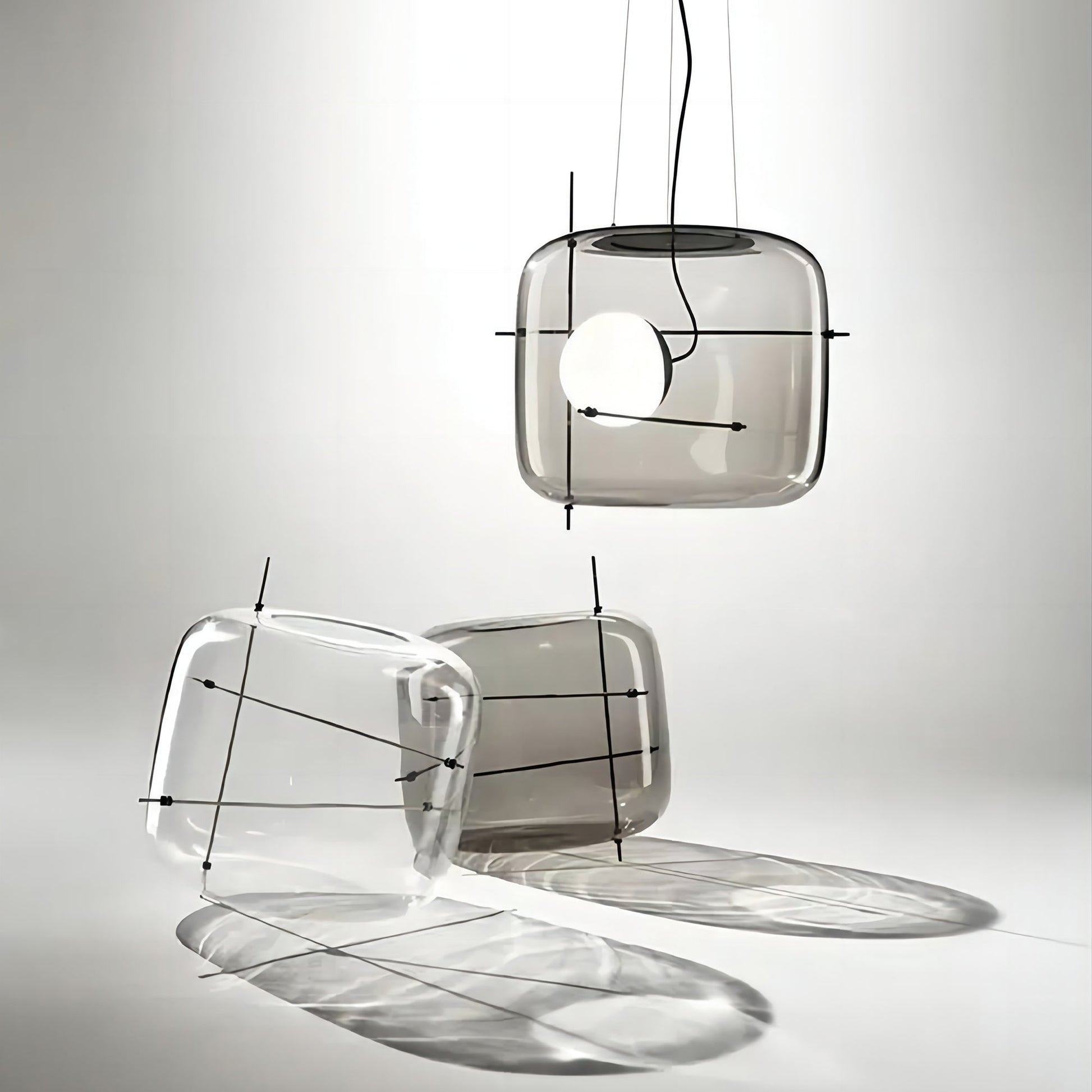 Suspension en Verre Diffusant | Ambiance Calme et Accueillante