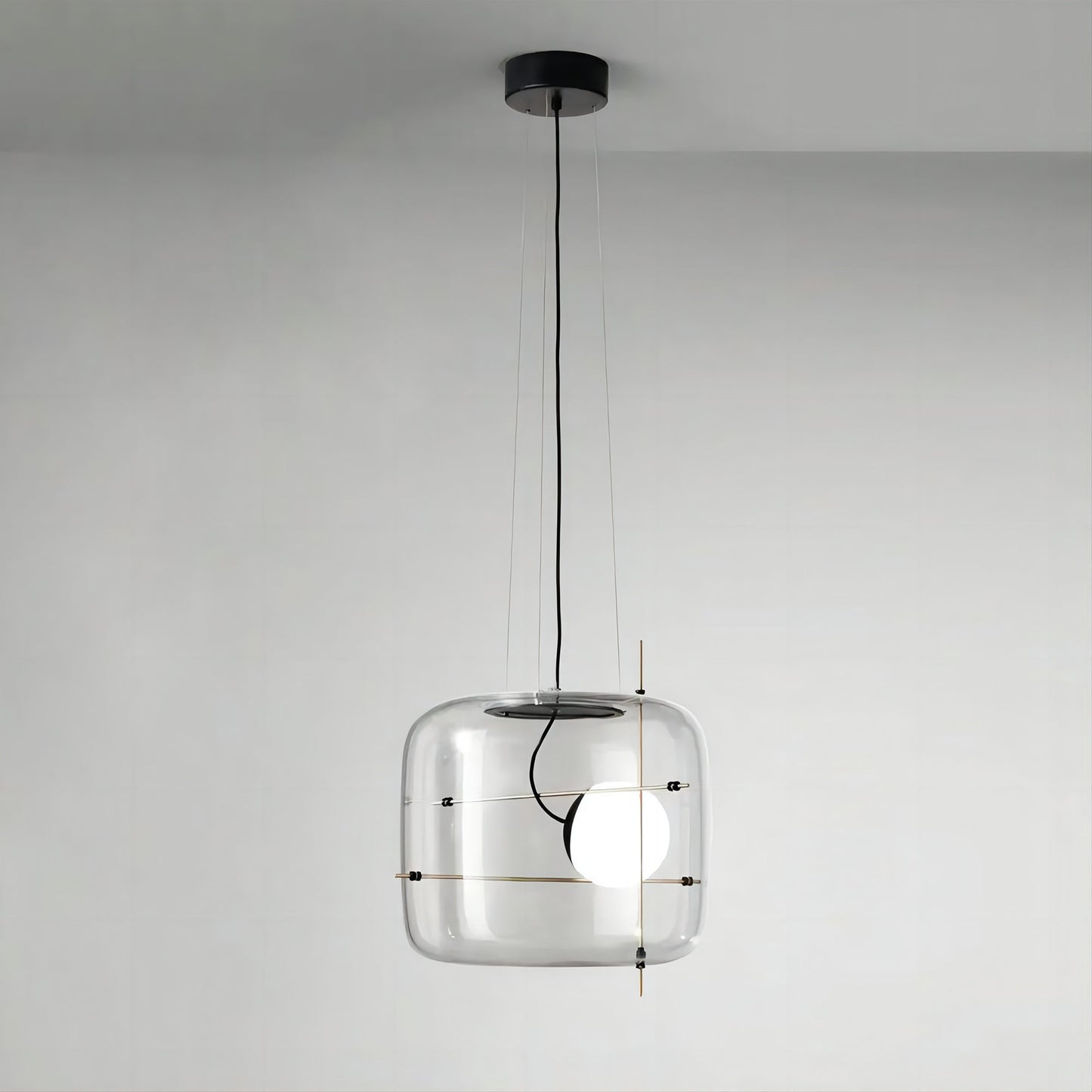 Suspension en Verre Diffusant | Ambiance Calme et Accueillante