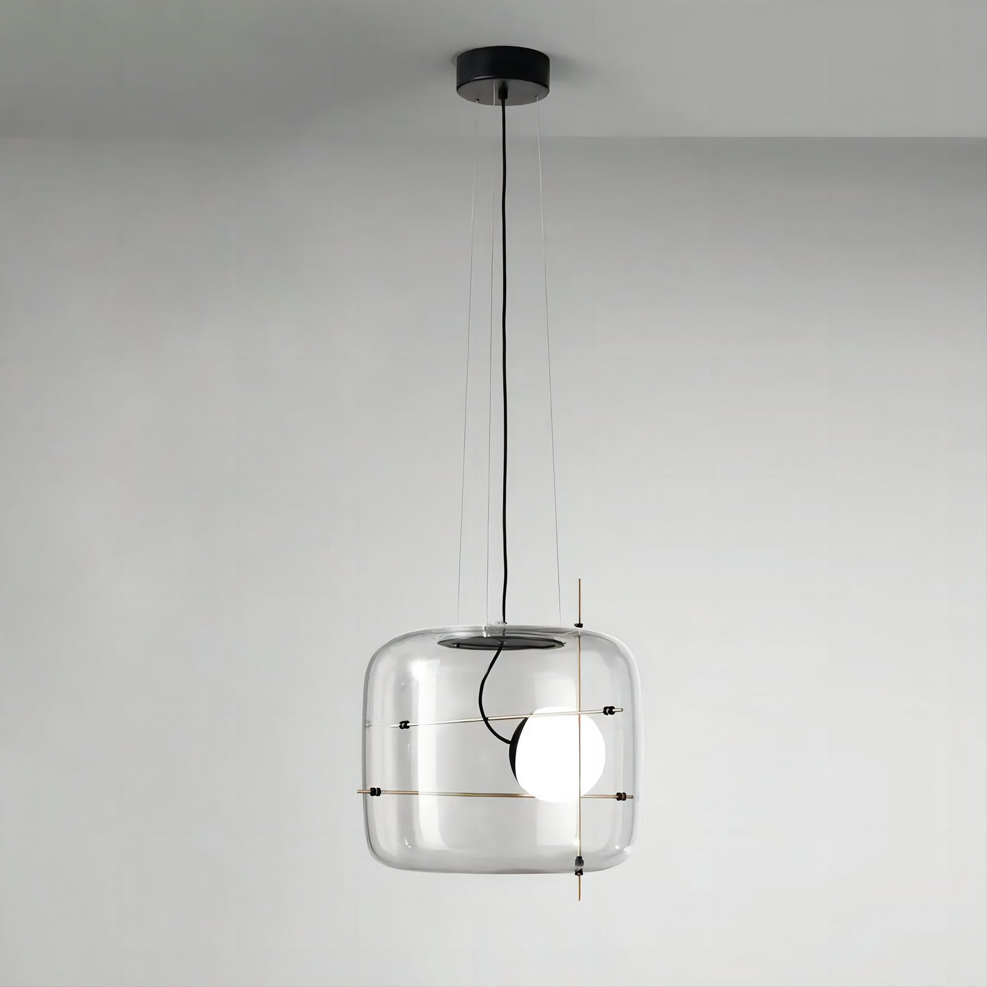 Suspension en Verre Diffusant | Ambiance Calme et Accueillante