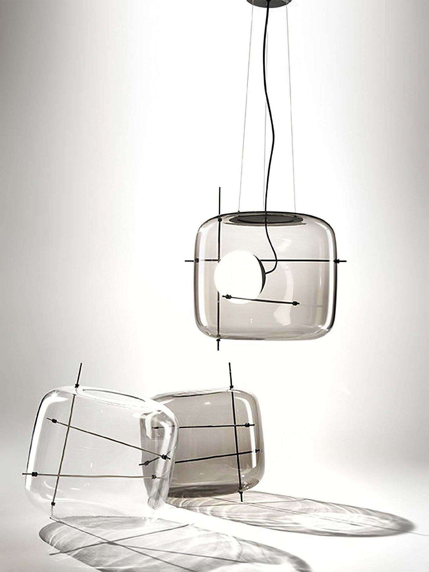 Suspension en Verre Diffusant | Ambiance Calme et Accueillante
