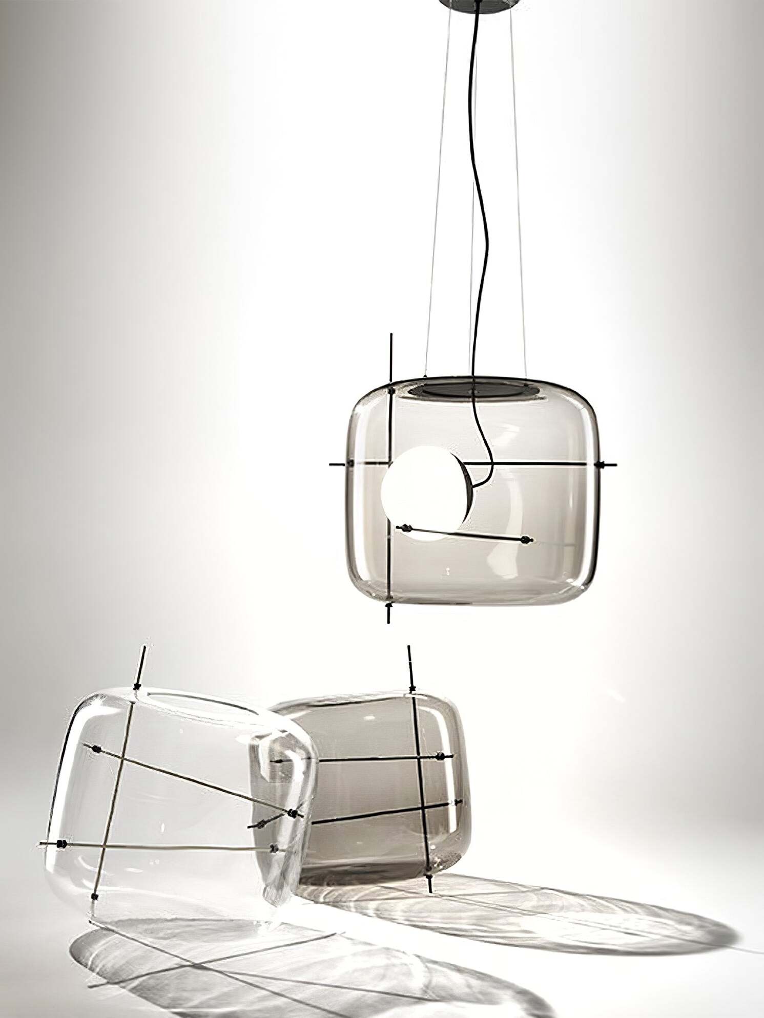 Suspension en Verre Diffusant | Ambiance Calme et Accueillante