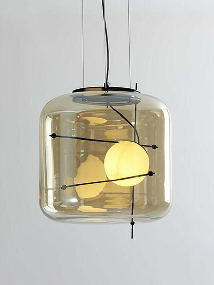 Suspension en Verre Diffusant | Ambiance Calme et Accueillante