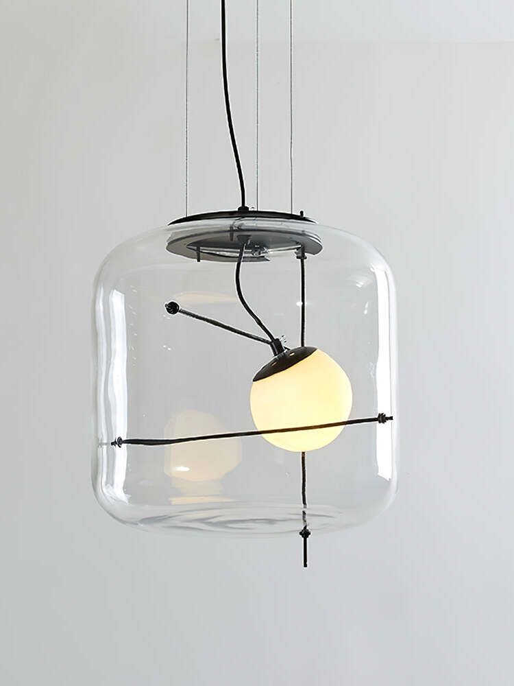 Suspension en Verre Diffusant | Ambiance Calme et Accueillante