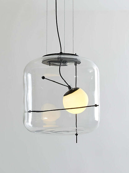 Suspension en Verre Diffusant | Ambiance Calme et Accueillante