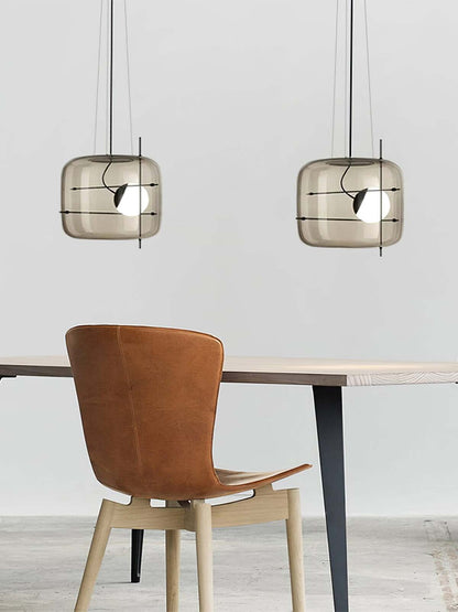 Suspension en Verre Diffusant | Ambiance Calme et Accueillante