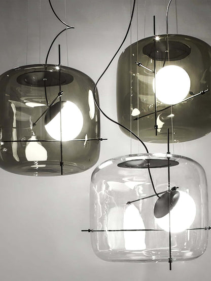 Suspension en Verre Diffusant | Ambiance Calme et Accueillante