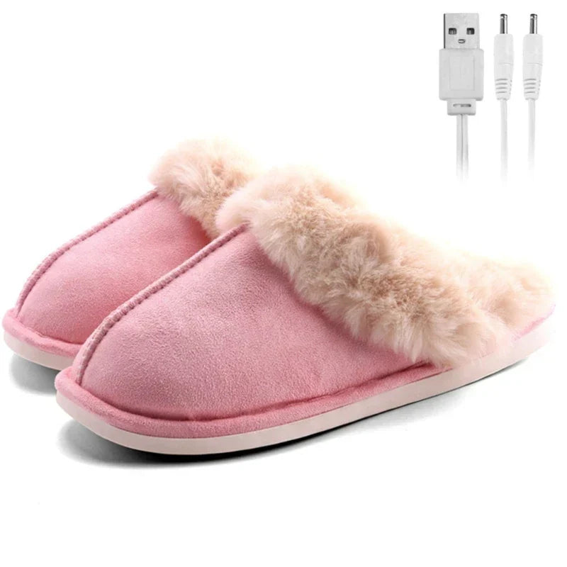 Chaussons Chauffants Intérieurs | Confort Douillet et Chaleur Réglable
