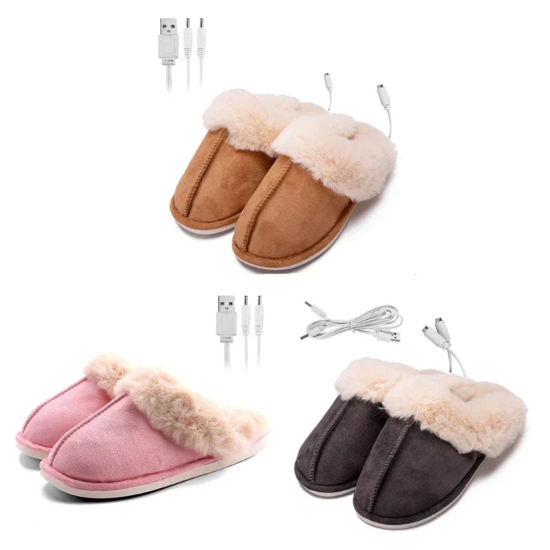 Chaussons Chauffants Intérieurs | Confort Douillet et Chaleur Réglable