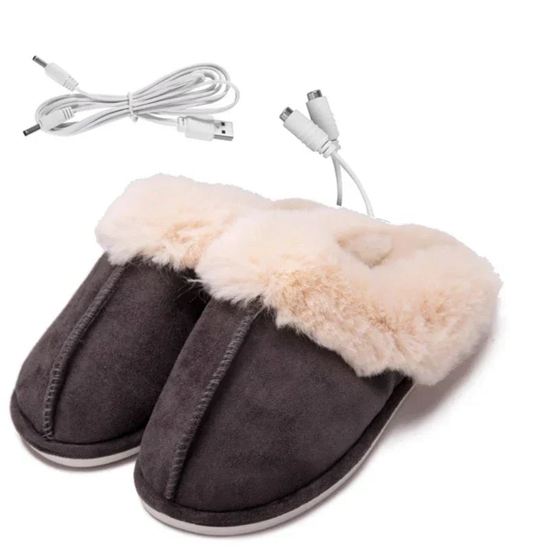 Chaussons Chauffants Intérieurs | Confort Douillet et Chaleur Réglable