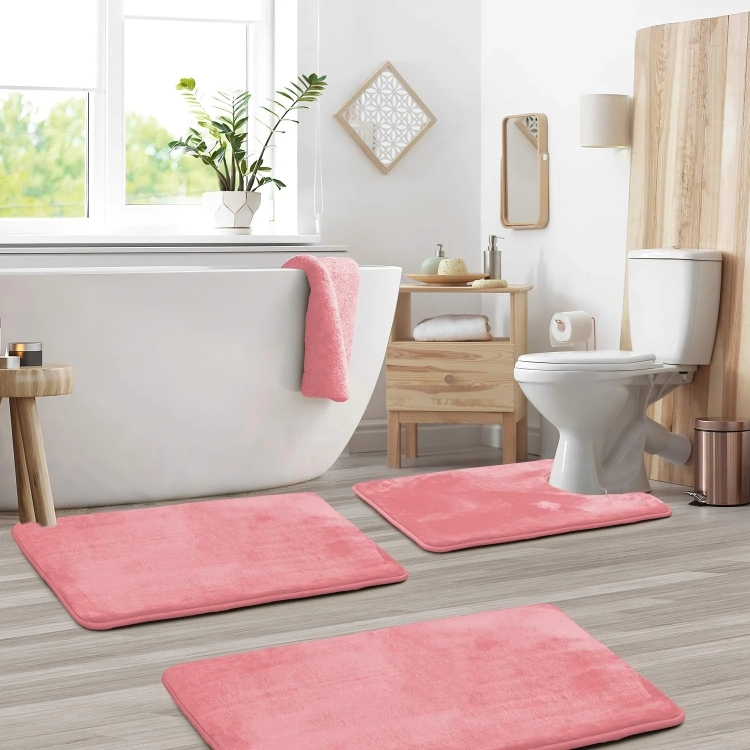 Tapis de Bain en Mousse à Mémoire | Confort Ultime et Séchage Rapide