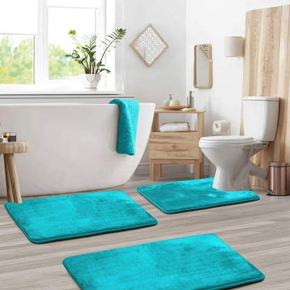 Tapis de Bain en Mousse à Mémoire | Confort Ultime et Séchage Rapide