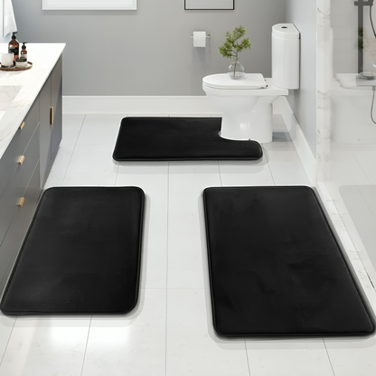 Tapis de Bain en Mousse à Mémoire | Confort Ultime et Séchage Rapide