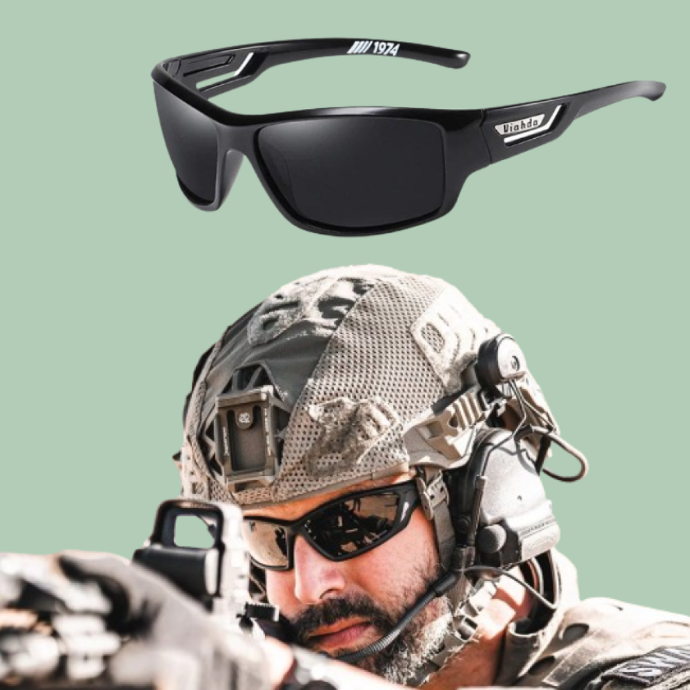 Lunettes de Soleil Polarisées Militaires | Protection UV et Confort Optimal