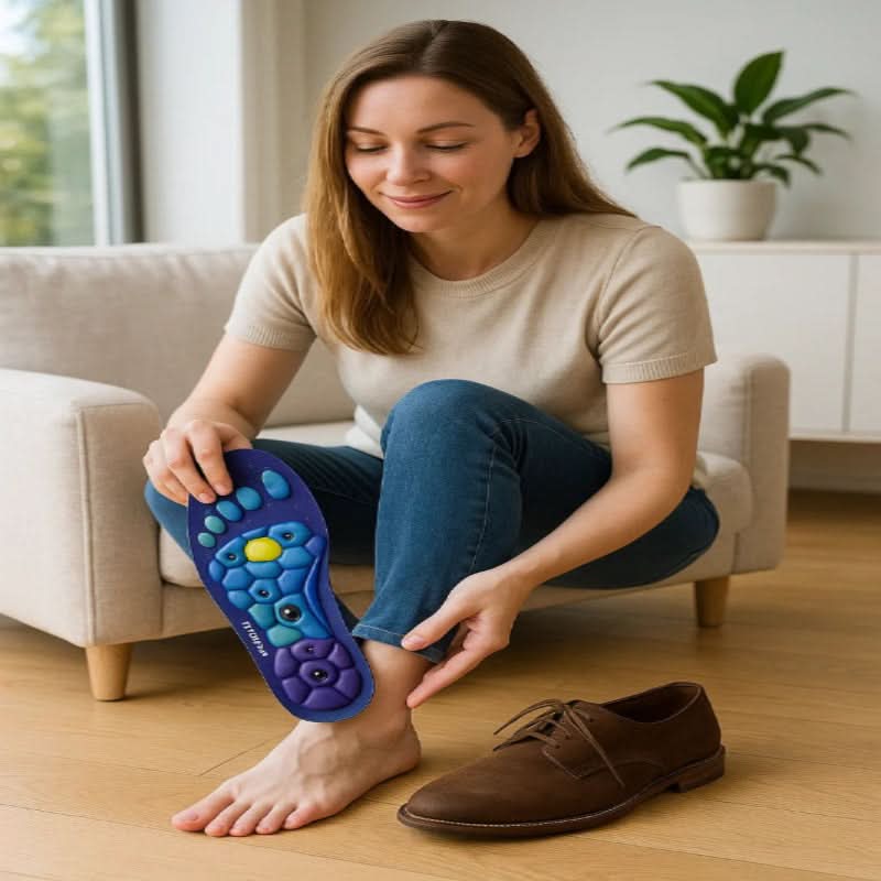 Semelles Magnétiques pour Soulagement des Pieds | Confort et Équilibre au Quotidien
