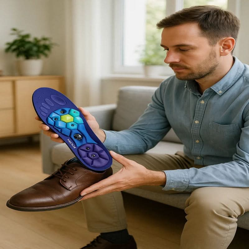 Semelles Magnétiques pour Soulagement des Pieds | Confort et Équilibre au Quotidien