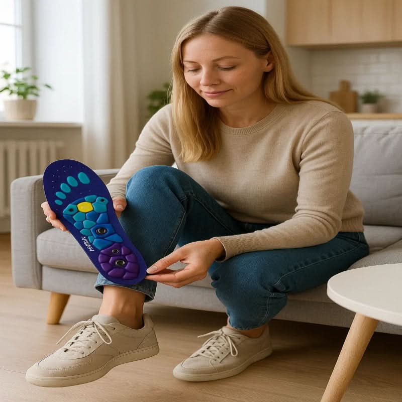 Semelles Magnétiques pour Soulagement des Pieds | Confort et Équilibre au Quotidien