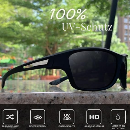 Lunettes de soleil polarisées UV 100 % | Design léger et résistant aux rayures