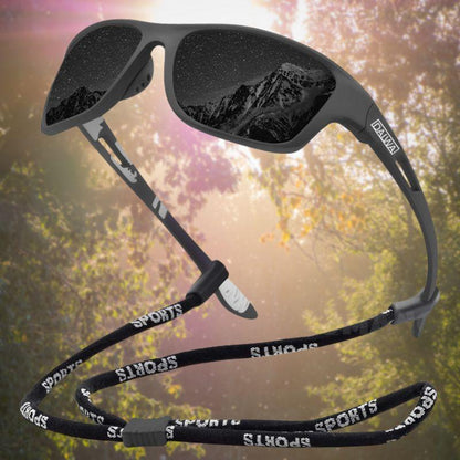 Lunettes de soleil polarisées UV 100 % | Design léger et résistant aux rayures