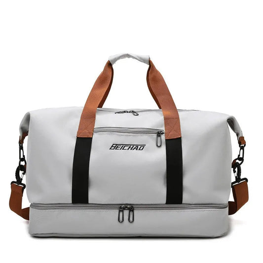 Sac de Sport Portable avec Compartiment à Chaussures | Durable et Pratique pour le Voyage