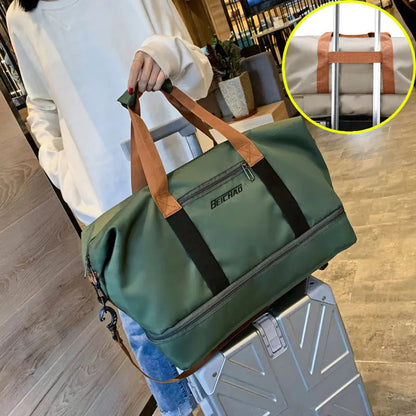 Sac de Sport Portable avec Compartiment à Chaussures | Durable et Pratique pour le Voyage