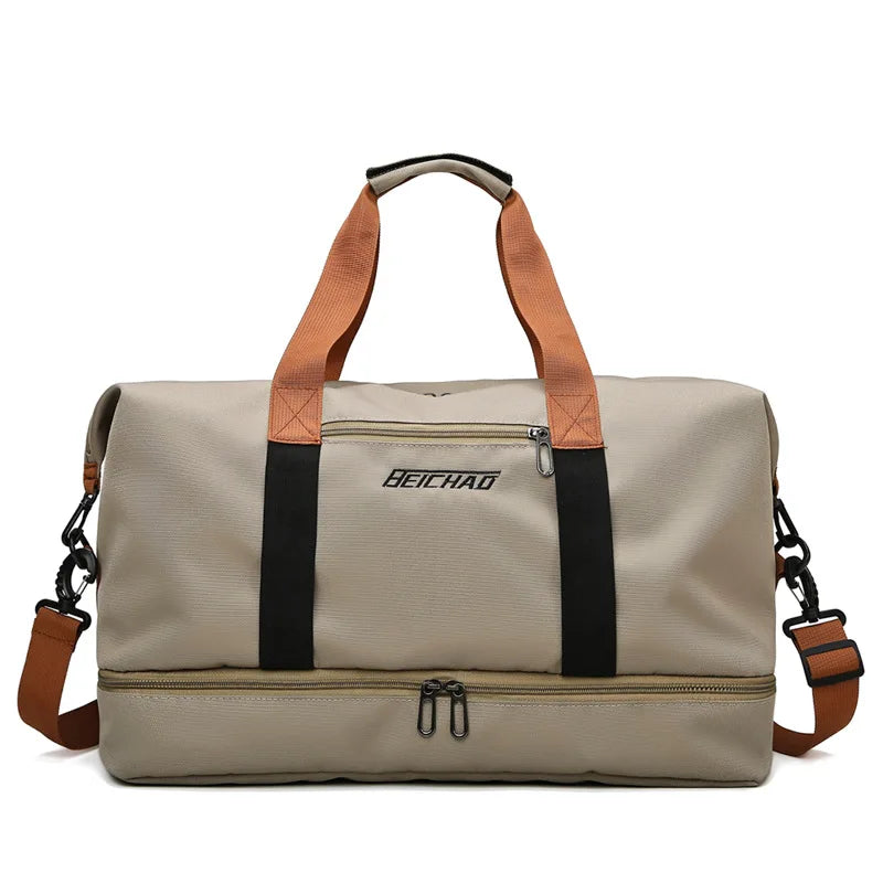 Sac de Sport Portable avec Compartiment à Chaussures | Durable et Pratique pour le Voyage