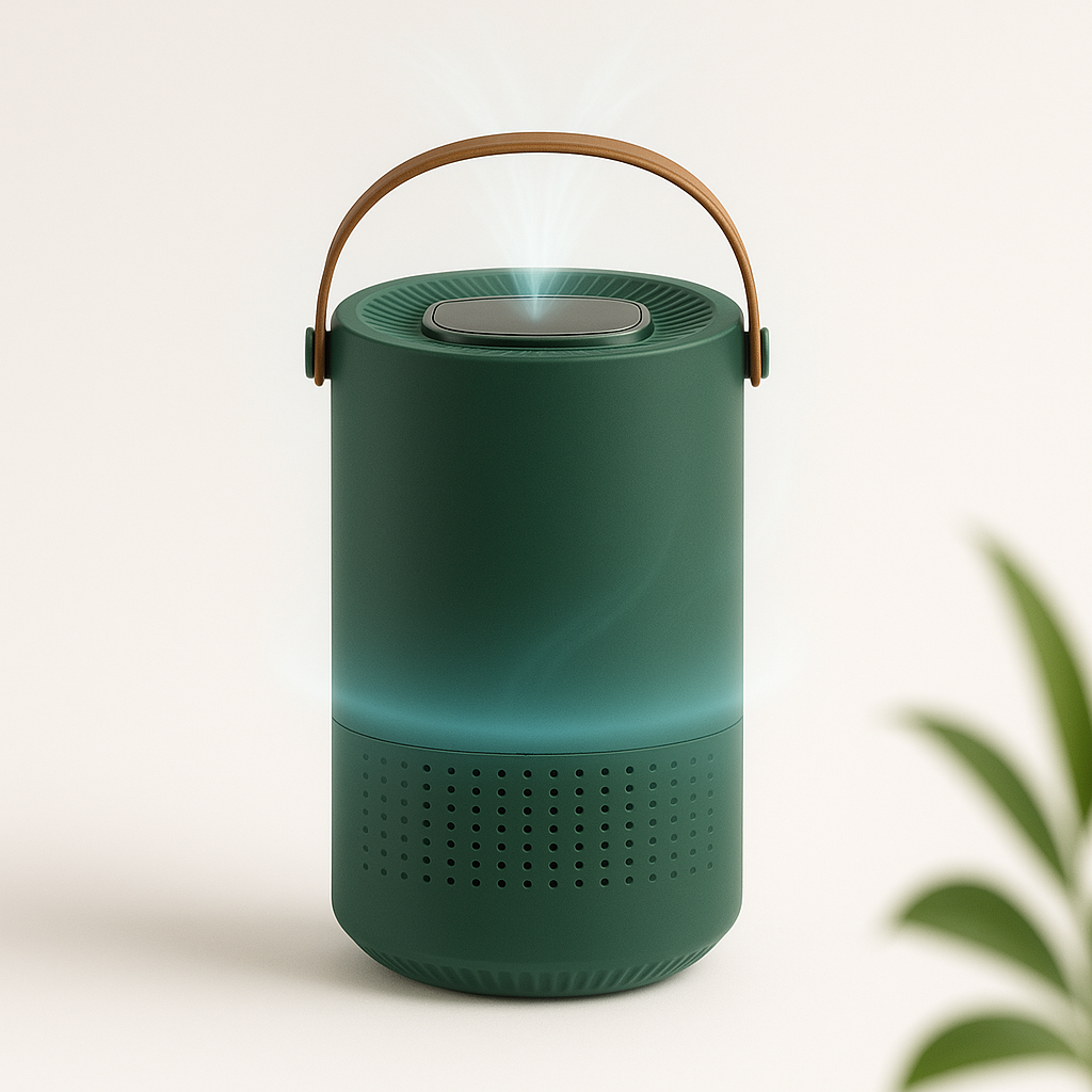 Purificateur d'air HEPA Portable | Compact et Silencieux avec Générateur d'Ions