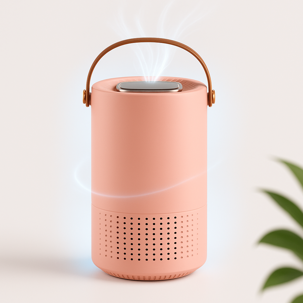 Purificateur d'air HEPA Portable | Filtration en 3 Étapes et Ioniseur