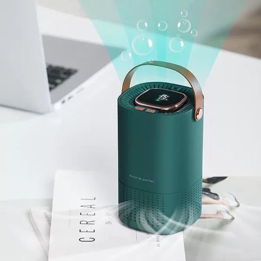 Purificateur d'air HEPA Portable | Filtration en 3 Étapes et Ioniseur