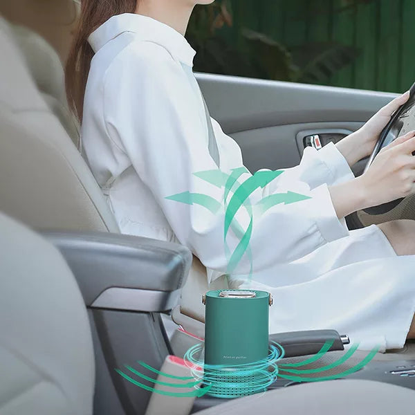 Purificateur d'air HEPA Portable | Filtration en 3 Étapes et Ioniseur