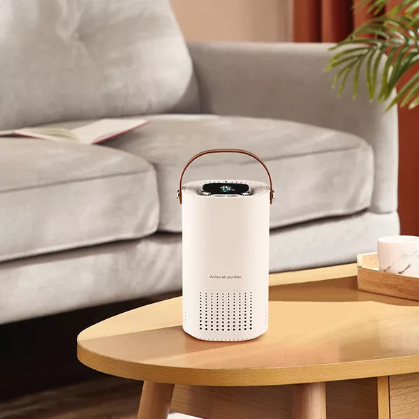 Purificateur d'air HEPA Portable | Filtration en 3 Étapes et Ioniseur